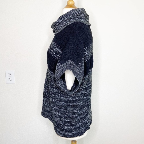 Coldwater Creek Cowl Neck Short Sleeved Sweater - Picture 4 of 6